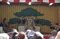 白浜神社例大祭（火達祭・三番叟・御幣流し）