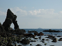 タライ岬遊歩道の景色