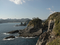 タライ岬遊歩道の景色