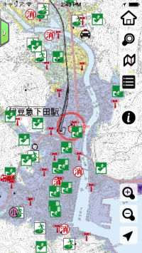 アプリ画面イメージ screenshot_map