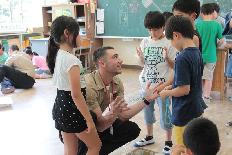 下田小学校交流会15