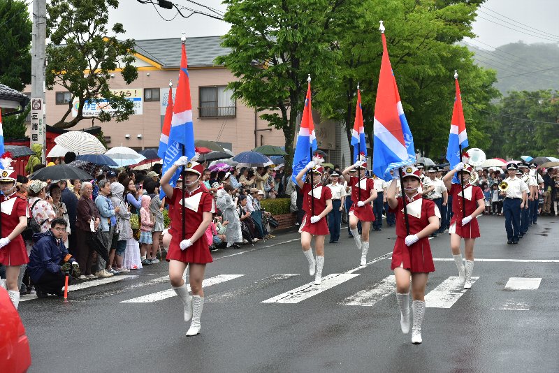 静岡県警察音楽隊カラーガード15